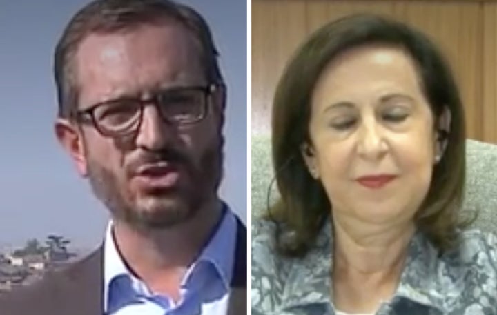 Javier Maroto y Margarita Robles, en 'LaSexta Noche'.