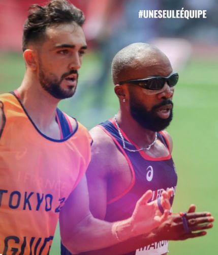 À Tokyo, Trésor Makunda et Lucas Mathonat remportent le bronze en 400 m