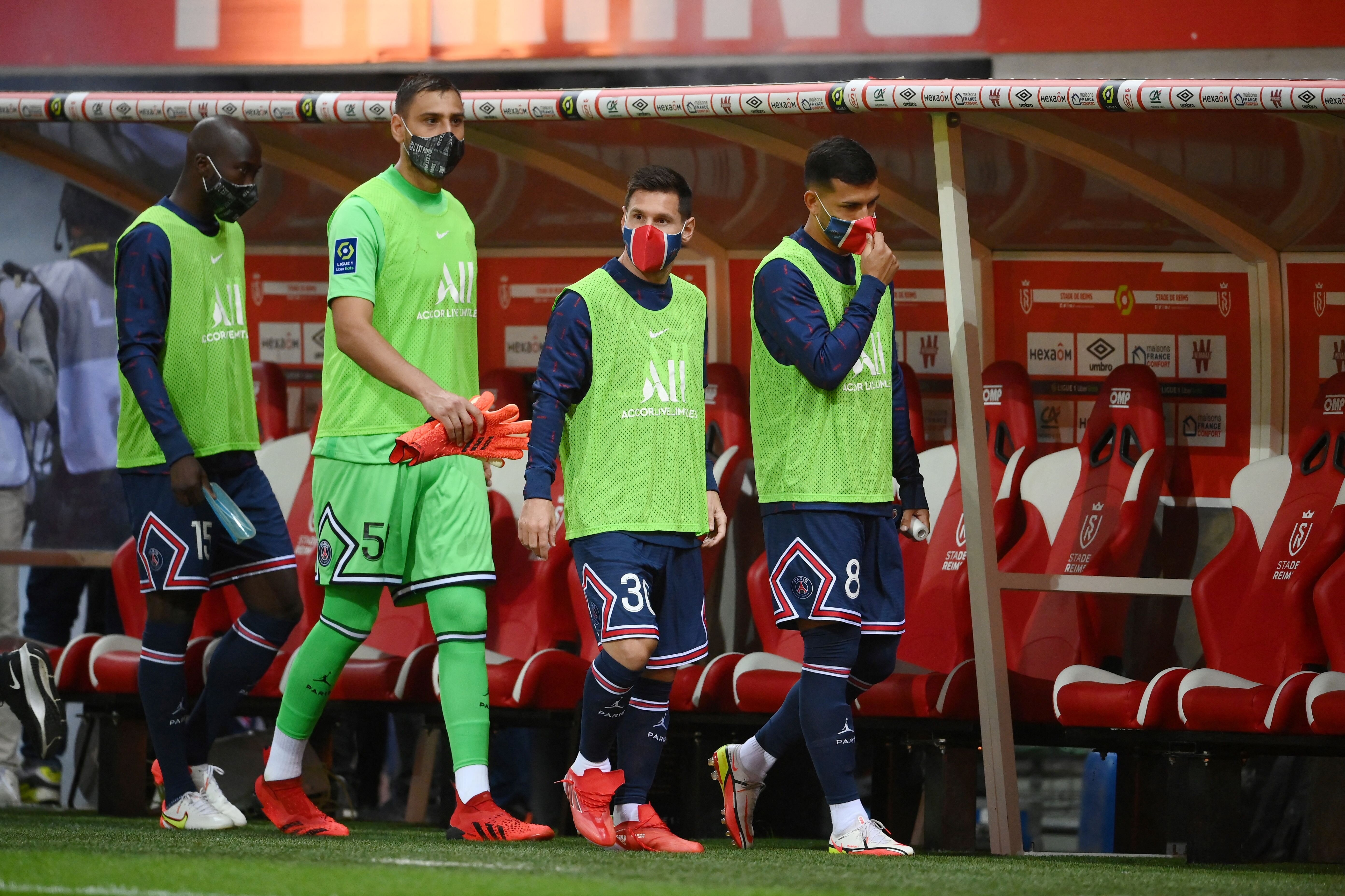 Reims-PSG: Lionel Messi dispute ses 1ères minutes en Ligue 1