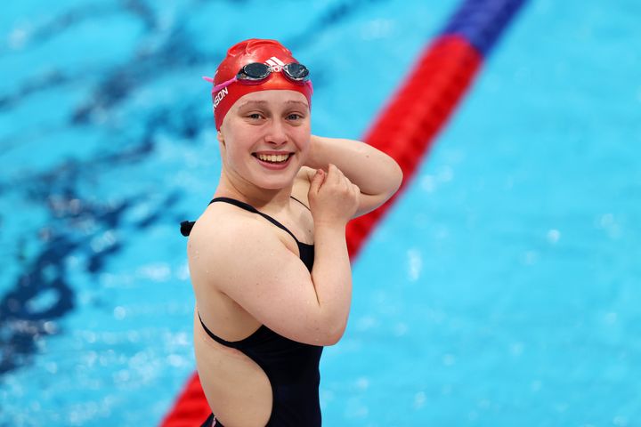 Ellie Robinson of Team Great Britain pictured earlier this month