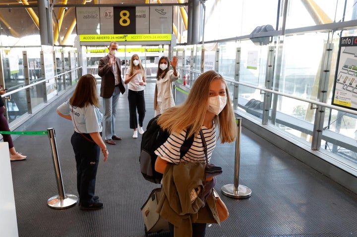 Leonor viaja rumbo a Gales.