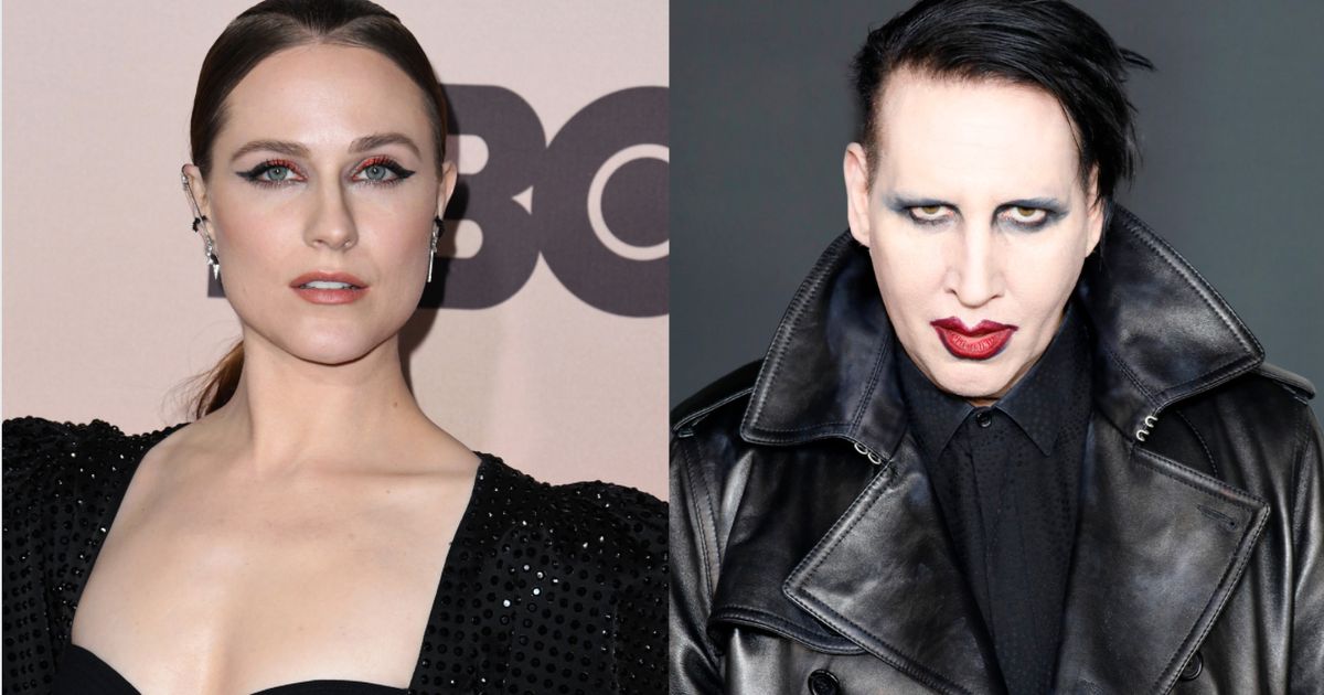 Evan Rachel Wood Flips Off Marilyn Manson After Kanye West 'Re-traumatized' Survivors