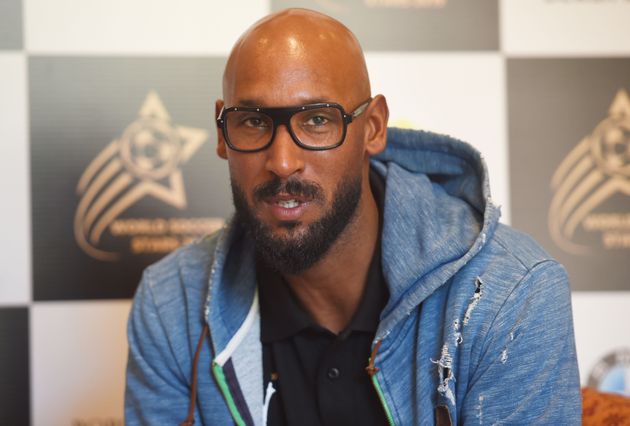 Nicolas Anelka, ici à Islamabad au Pakistan, en 2019.