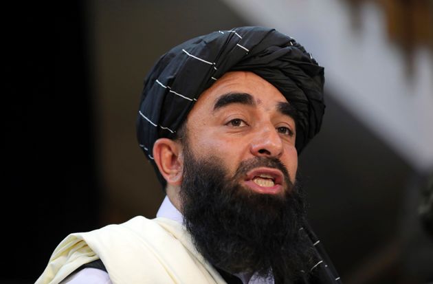 Zabihullah Mujahid, principal porte-parole des talibans en Afghanistan a célébré...