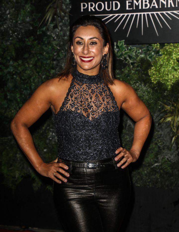 Saira Khan pictured at an event in November 2020