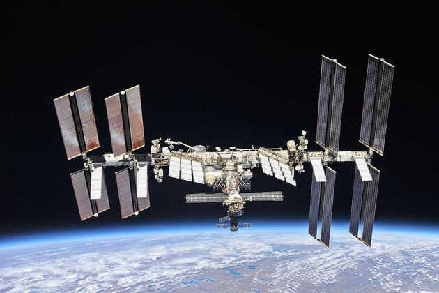 Image de la Station spatiale internationale datant d'octobre 2018. 