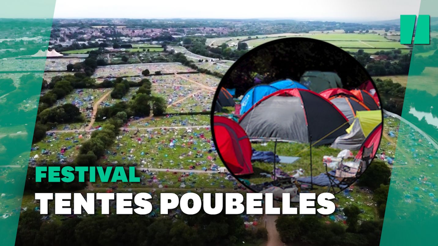 Le problème des déchets après un festival est loin d'être résolu, la preuve en images