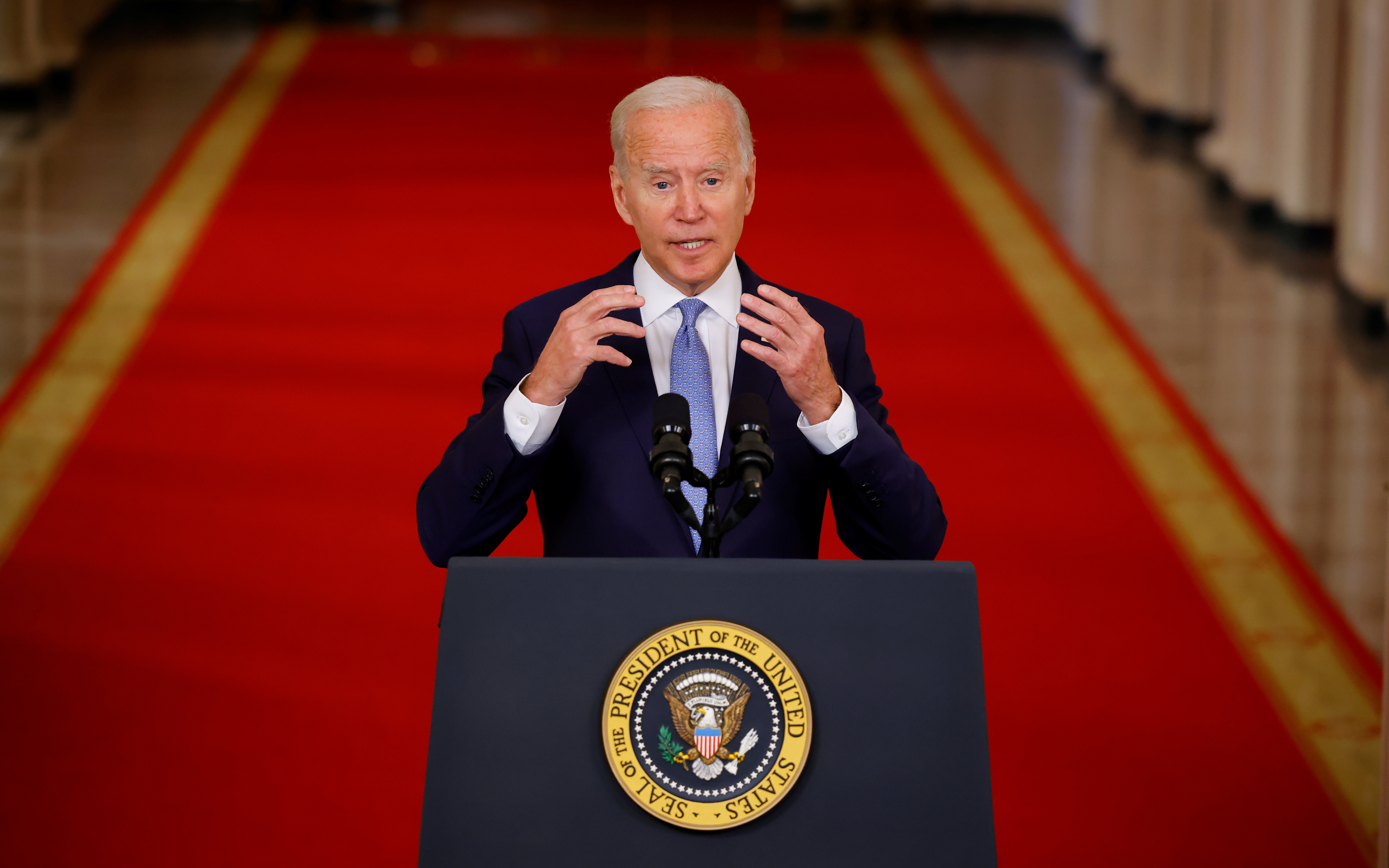 Joe Biden assume le retrait américain d'Afghanistan