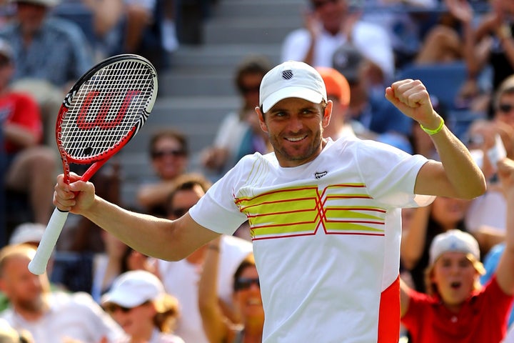 Tennis player Mardy Fish in 2012. 