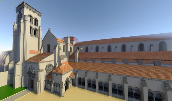 Réplica del Monasterio de las Huelgas en Burgos.