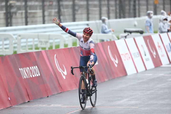 Dame Sarah Storey riding her way to her 17th gold medal