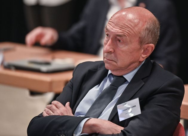 Gérard Collomb en juin 2020, lors d'un congrès écologiste. 