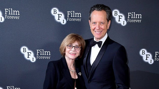 Richard E Grant and his wife, Joan