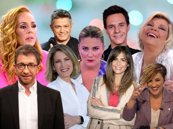 Algunos populares rostros televisivos