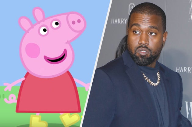 Peppa Pig and Kanye