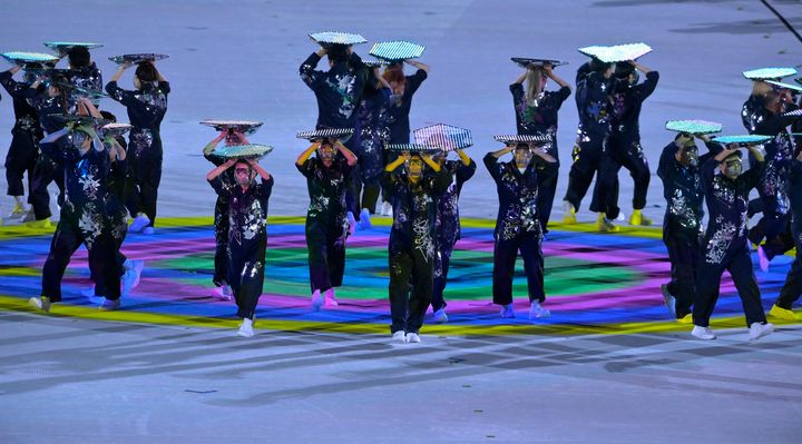 TOKYO, JAPAN - SEPTEMBER 05: Entertainers perform during the Closing Ceremony on day 12 of the Tokyo 2020 Paralympic Games at Olympic Stadium on September 05, 2021 in Tokyo, Japan. (Photo by Koki Nagahama/Getty Images)