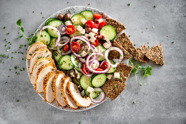 Fried Chicken Salad, Quebec, Canada