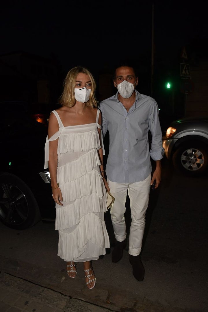 Marta Ortega y Carlos Torreta, en Jerez el 3 de septiembre de 2021.