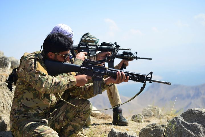 Afghan resistance movement in the Panjshir province on September 1, 2021