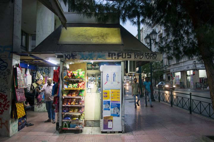 Athens, Greece - Shop - Kiosk Shop