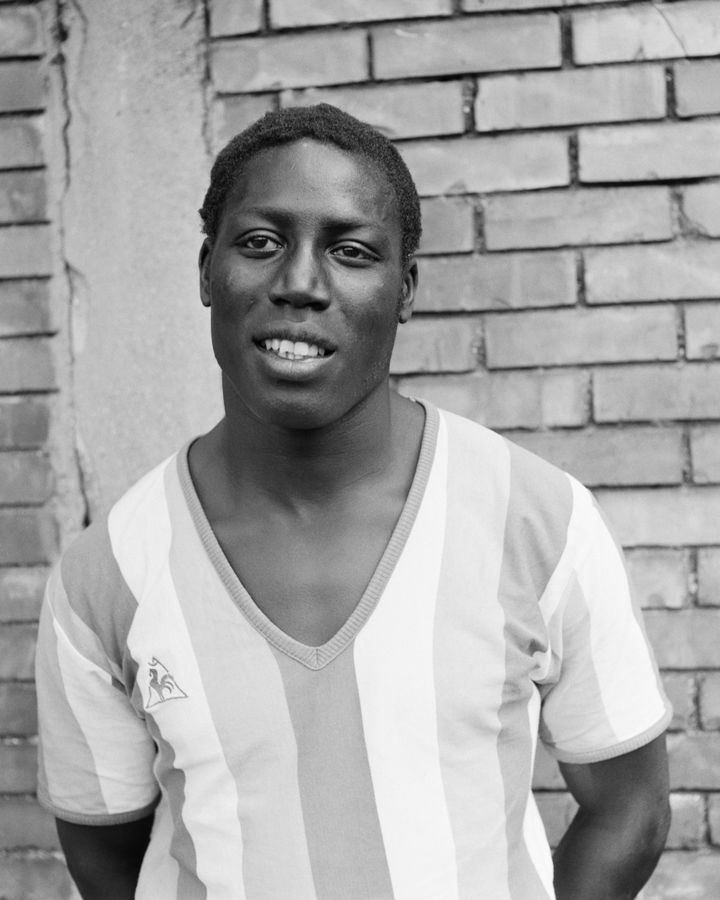 French soccer player Jean-Pierre Adams.