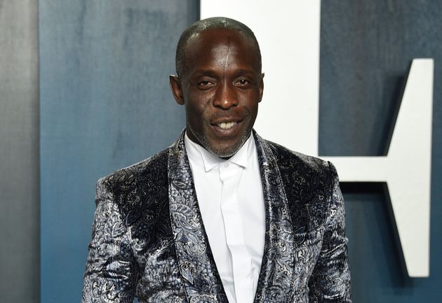 Michael K. Williams arrives at the Vanity Fair Oscar Party on Sunday, Feb. 9, 2020, in Beverly Hills, Calif. (Photo by Evan Agostini/Invision/AP)