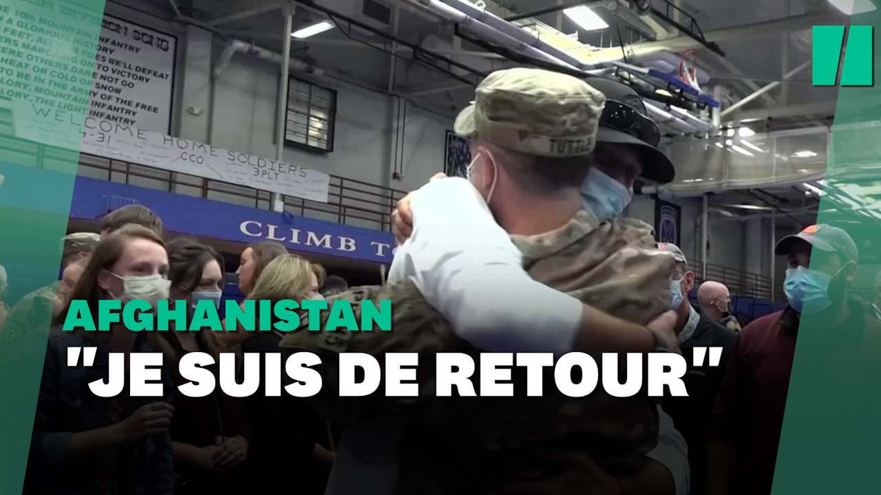 De retour d’Afghanistan, ces soldats américains ont enfin retrouvé leurs proches