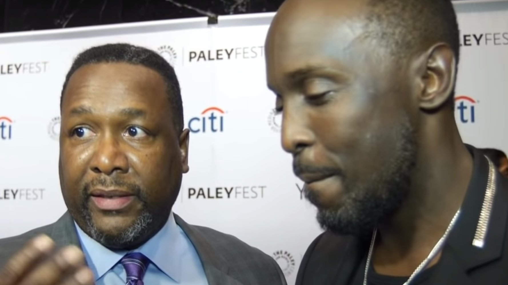 Old Video Of Wendell Pierce Hailing The Late Michael K. Williams Goes Viral