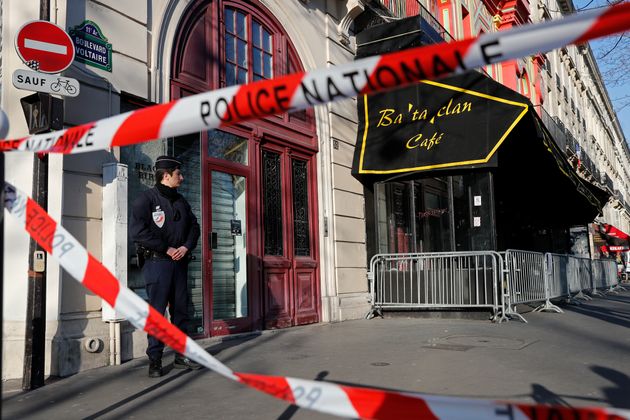 L'entrée du Bataclan.