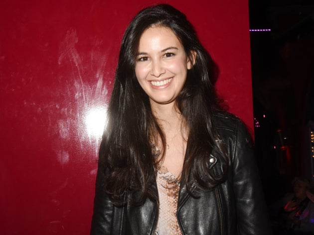 Lilia Hassaine lors de la soirée du