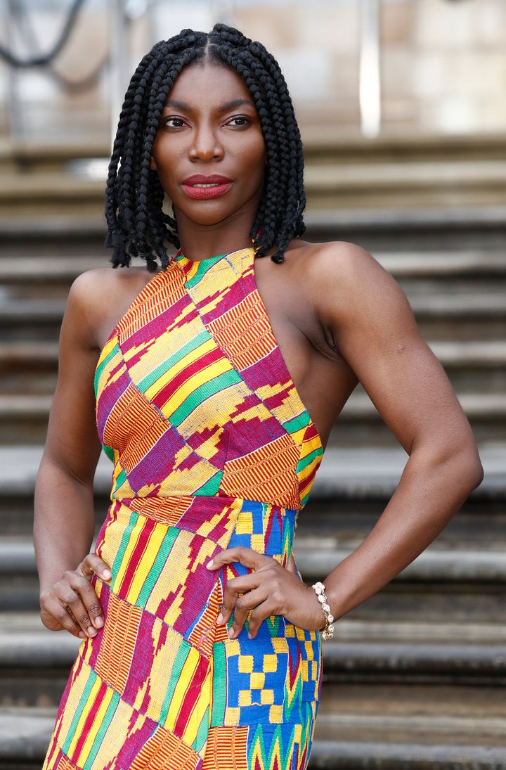 Michaela Coel at an event in 2019