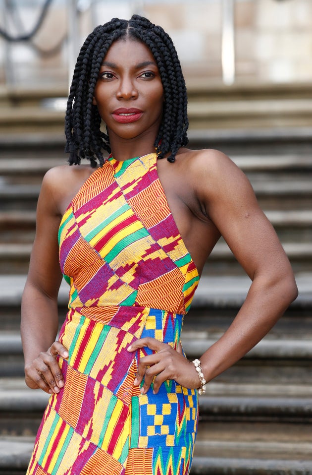 Michaela Coel at an event in