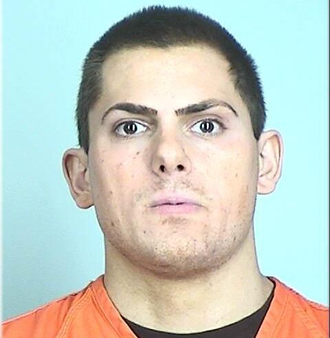 Anton Lazzaro is seen in this undated booking photo provided by the Sherburne County Jail.