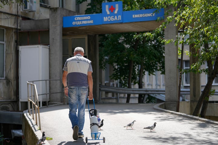 Το δημόσιο νοσοκομείο στο Βέικο Τάρνοβο.