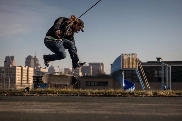 Skateboarding Location: Detroit Person / Team: Dan Mancina