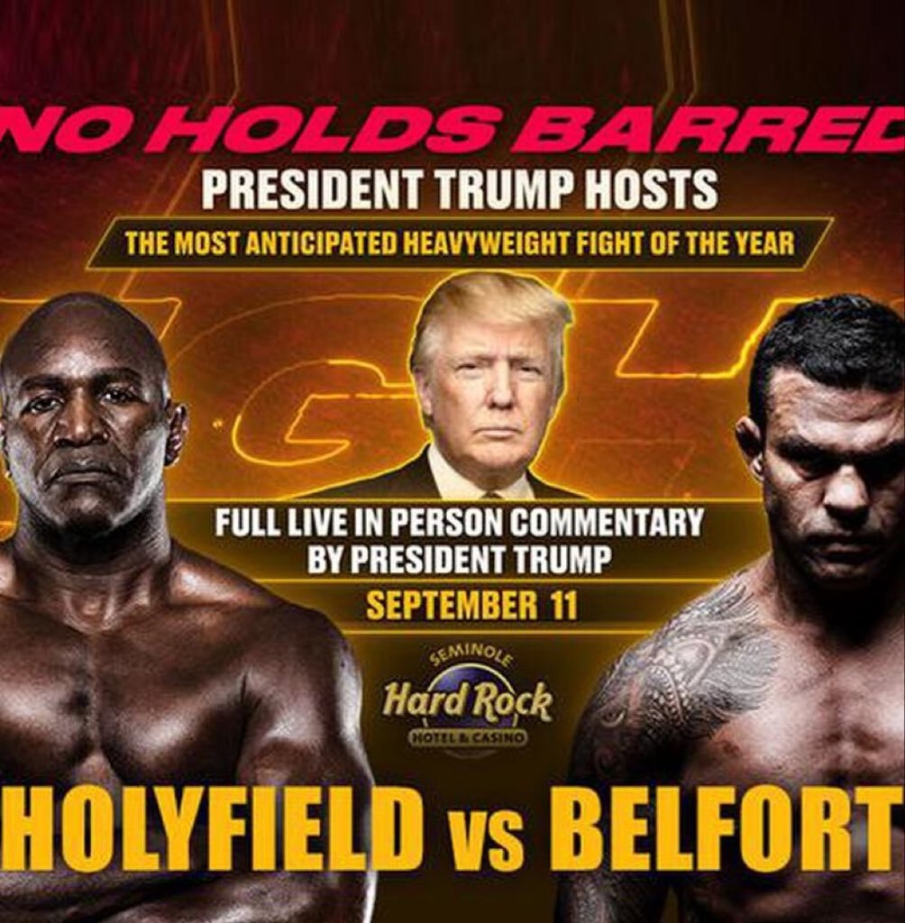 Donald Trump commentera un match de boxe le 11 septembre