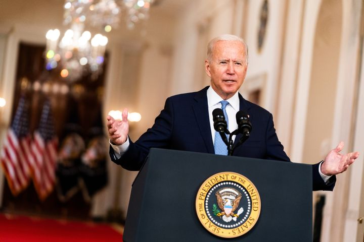 Biden went along with the Taliban's demand to remove all US troops by August 31