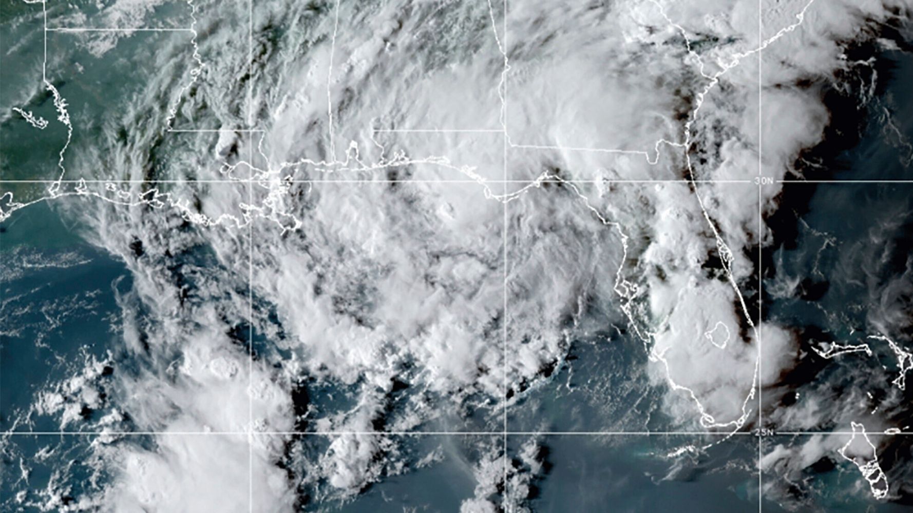 Tropical Storm Mindy Makes Landfall In Florida Panhandle