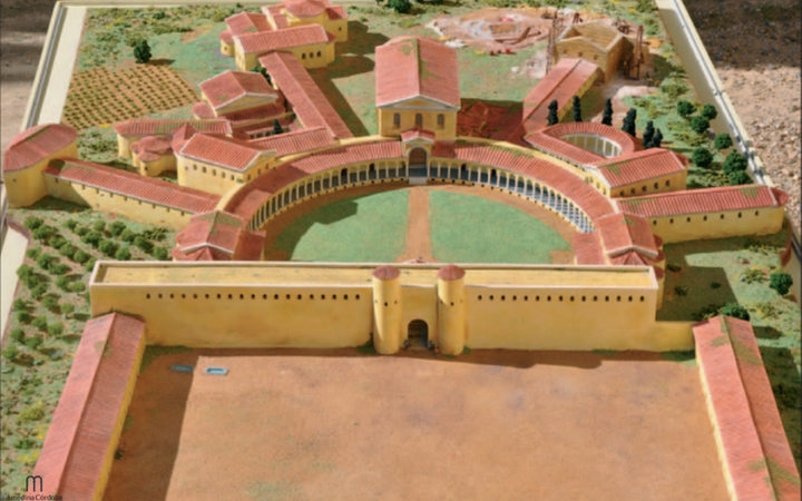 Recreación de la Junta de Andalucía del Palacio de Maximiliano Hercúleo.