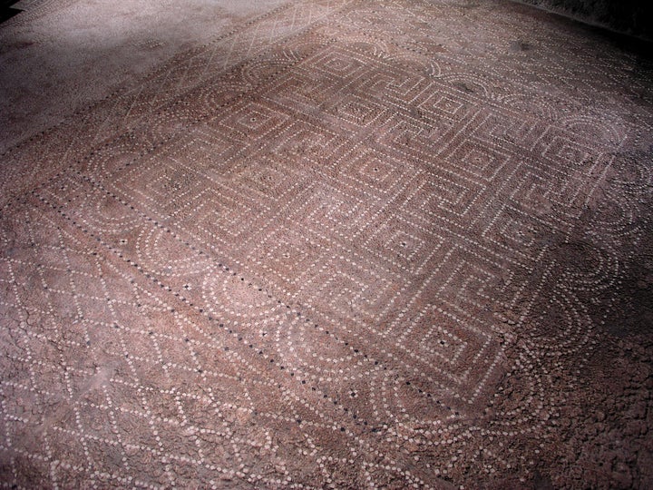 Mosaico de la Casa de la Fortuna de Cartagena.