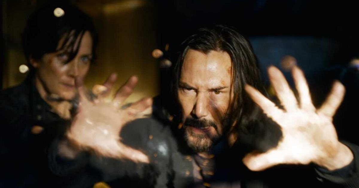 Blue-Pilled Keanu Reeves Plugs Back Into First 'The Matrix Resurrections' Trailer