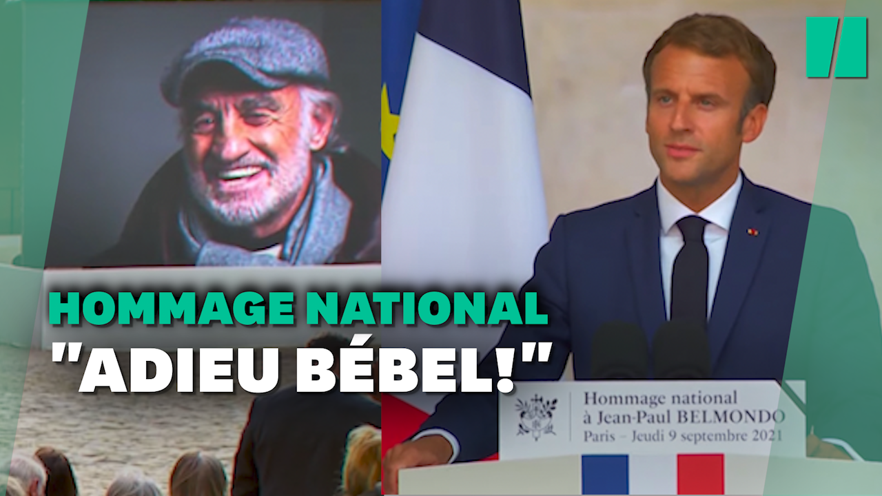 L'hommage de Macron à Belmondo: "c'est un peu nous, en mieux"