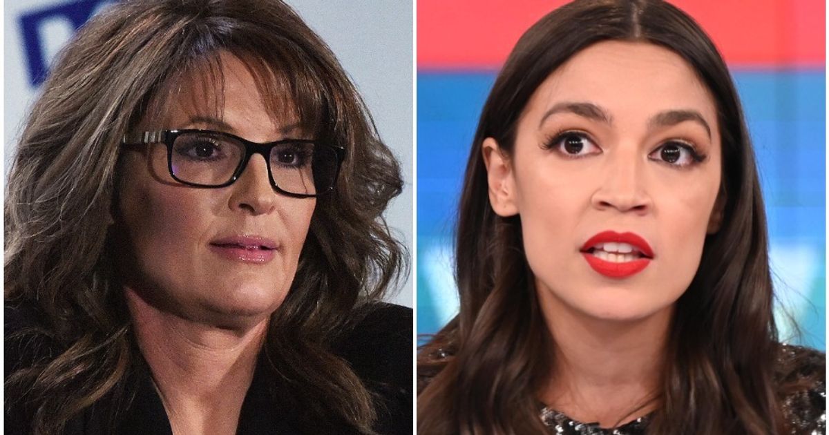 Alexandria Ocasio-Cortez Reacts After Sarah Palin Brands Her A 'Fake ...