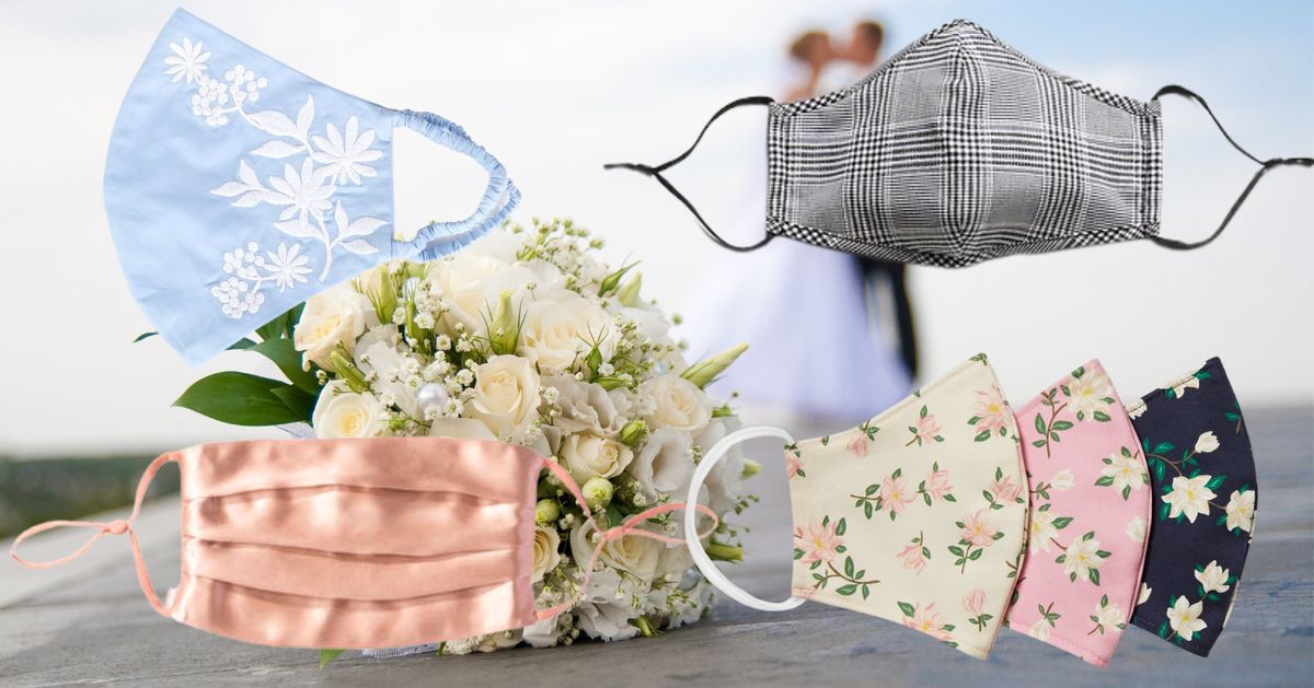 COVID Face Masks That Are Nice Enough To Wear To Weddings