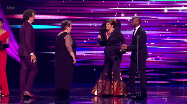 Jenny Ryan and the Chasers celebrating Beat The Chasers' NTAs