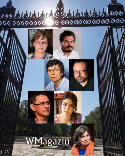 Piedad Bonnett y José Ardila, Marbel Sandoval Ordóñez y William Ospina, Pablo Montoya y Lorena Salazar y Laura Restrepo. Estos autores no fueron invitados por el gobierno de Colombia a la 80ª Feria del Libro de Madrid como País invitado pero estarán en la programación de WMagazín de manera virtual.
