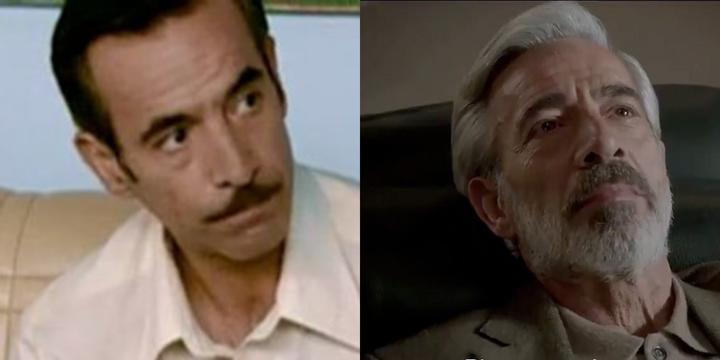 Antonio Alcántara en el primer capítulo de 'Cuéntame' y en la 21ª temporada.