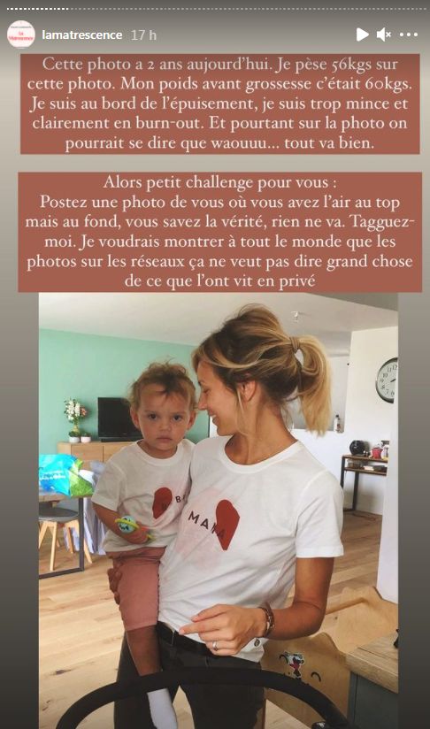 Derrière les photos de post-partum souriantes