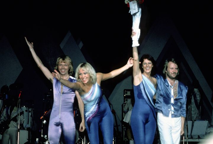 ABBA performing in New York back in 1979