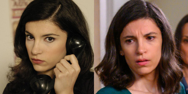 Inés Alcántara en el primer capítulo de 'Cuéntame' y en la 21ª temporada.